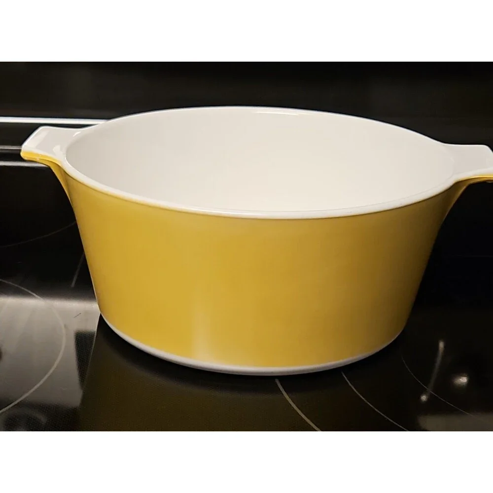 Vintage Corning Ware Casserole Dish B-1 3/4-B - 1.75 QT Harvest Gold